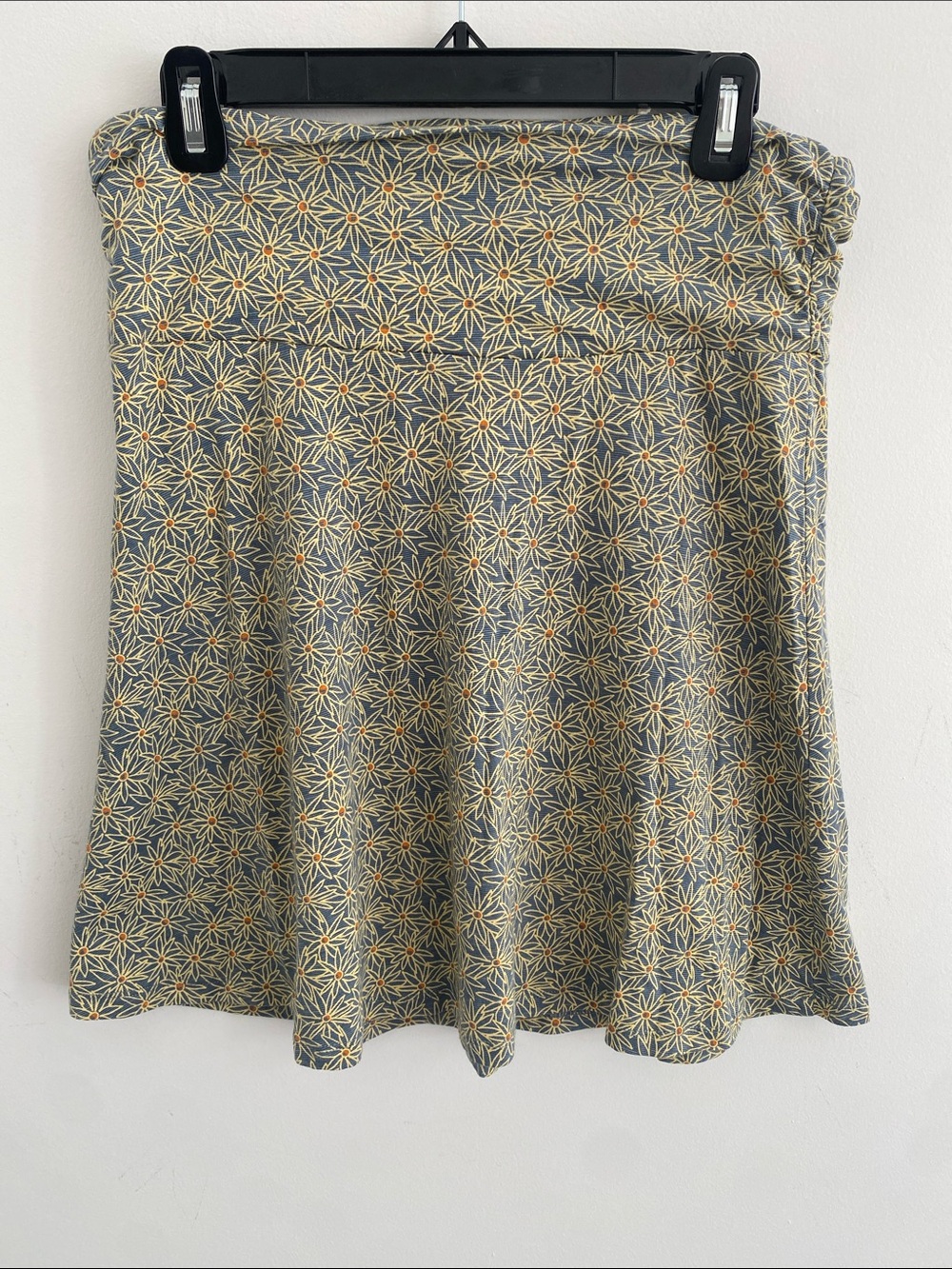 Toad&Co Organic Cotton Chaka Skirt Daisy Floral Size SMALL